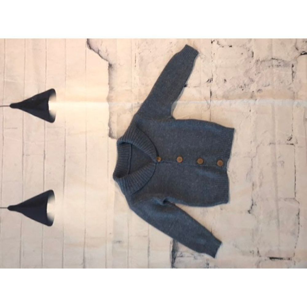 Blue Cardigan & oshkosh jacket 12M